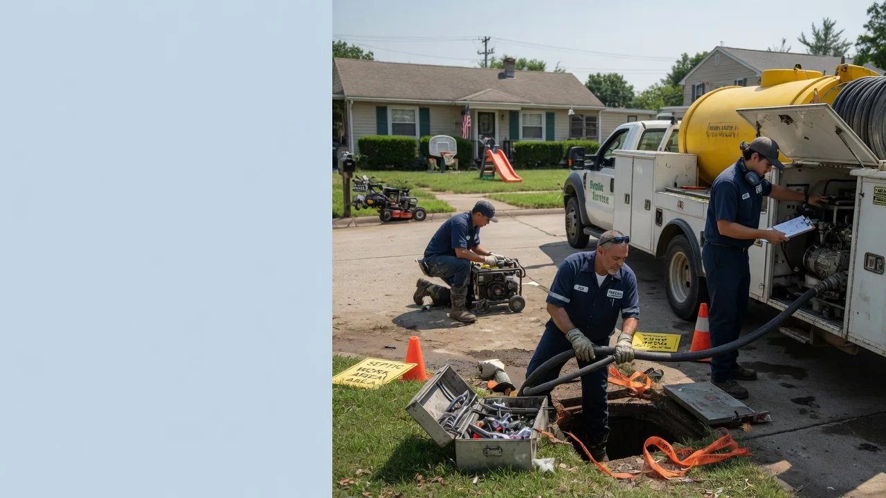 Septic Tank Pumping in Elmore, OH near me